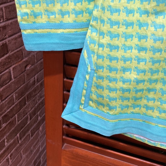 NWT Sheridan French green and blue Tunic - Picture 7 of 14